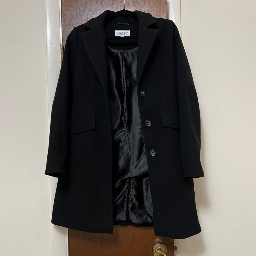 Laundry by Shelli Segal Women's Single-Breasted Walker Coat
